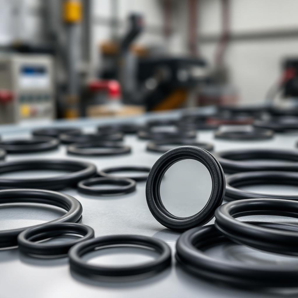 Precision rubber moulded components